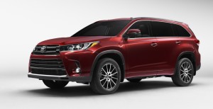 Объявлены цены на обновлённый кроссовер Toyota Highlander